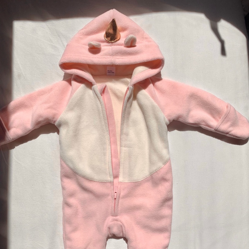 3-6 Months Old Navy Unicorn Footed One Piece